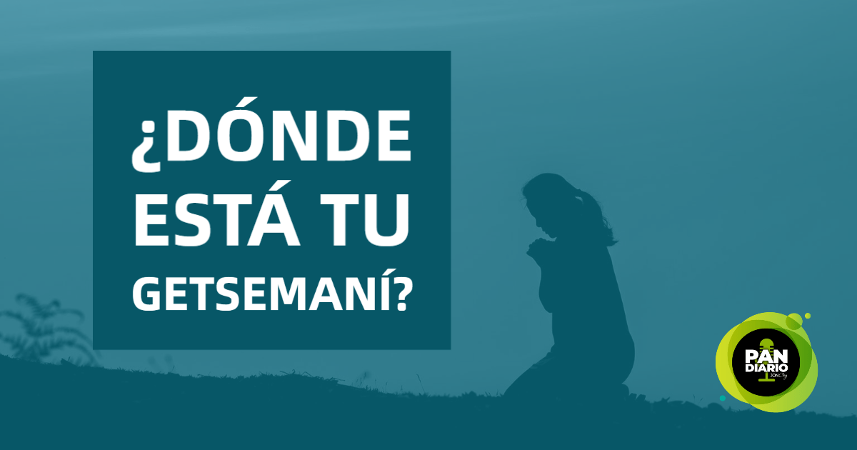 ¿DÓNDE ESTÁ TU GETSEMANÍ?