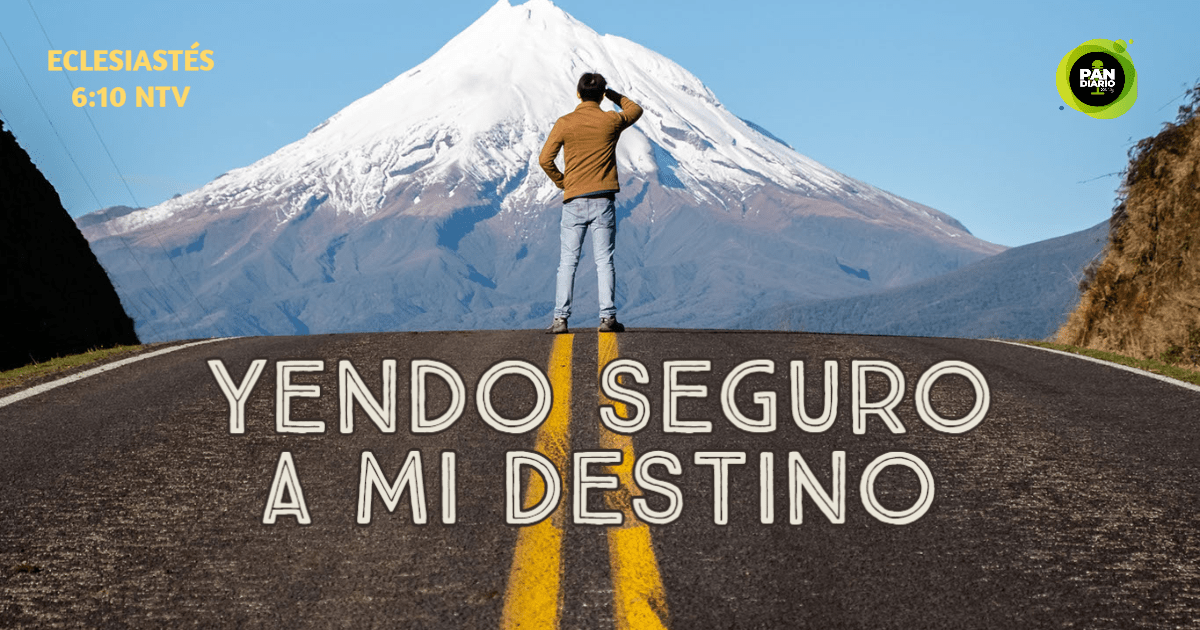 YENDO SEGURO A MI DESTINO